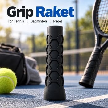 Fib Grip Raket Tennis Badminton Padel Hexacore Absorbing Silicone 13cm - DL-08