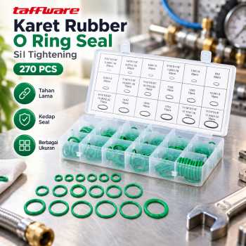 Taffware Karet Rubber O Ring Seal Gasket Sil Tightening 270 PCS - W-8085