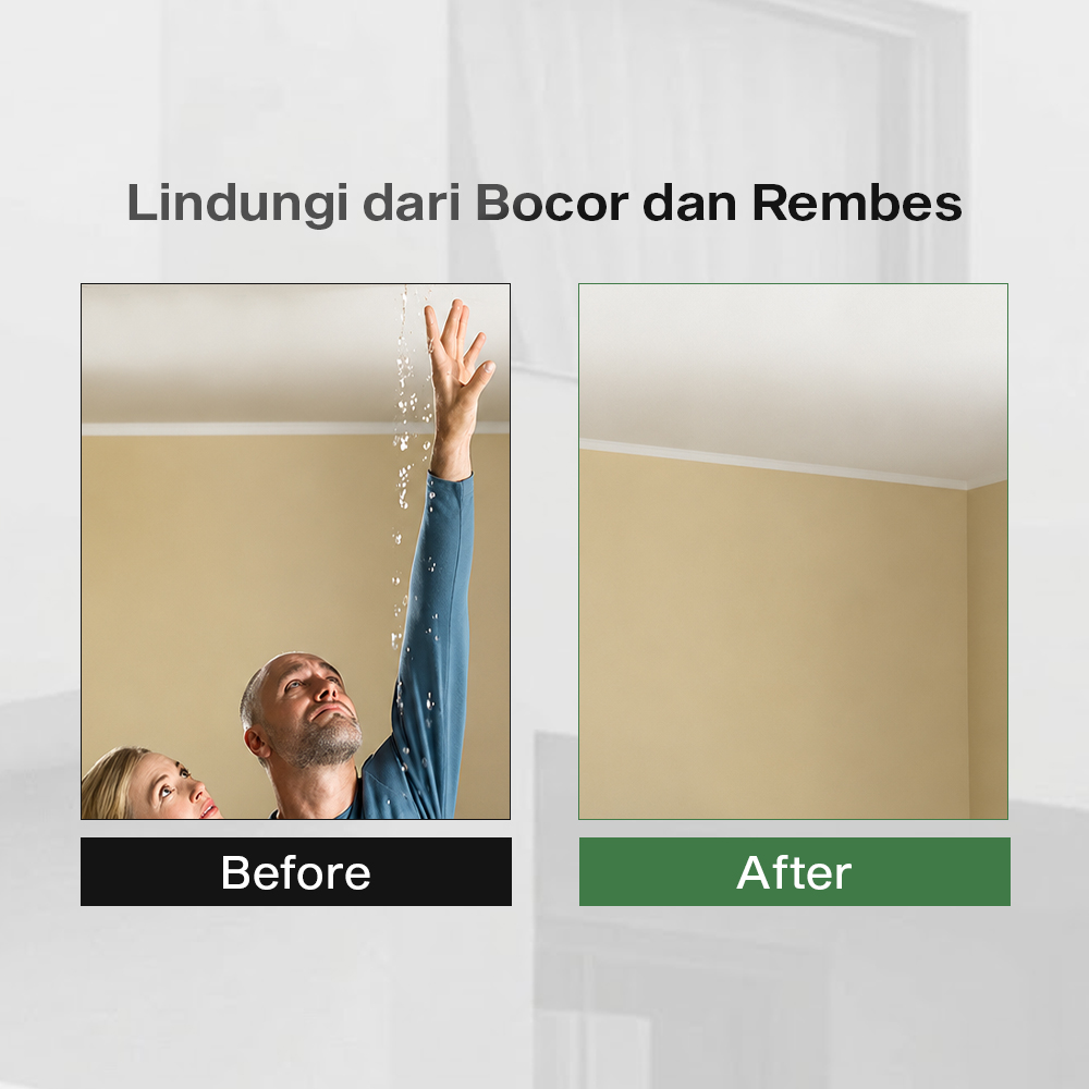 Gambar produk EELHOE Lem Anti Bocor Rembes Waterproof Coating 300g with Brush - LH-30 - 1