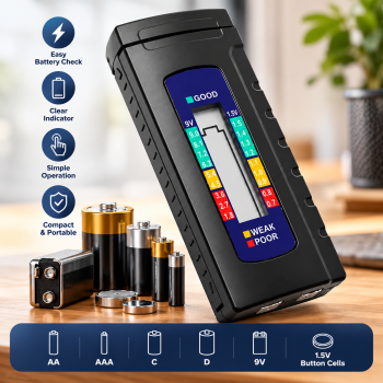 ANENG Pengukur Baterai Digital Battery Tester Detector Multifunction - BT167