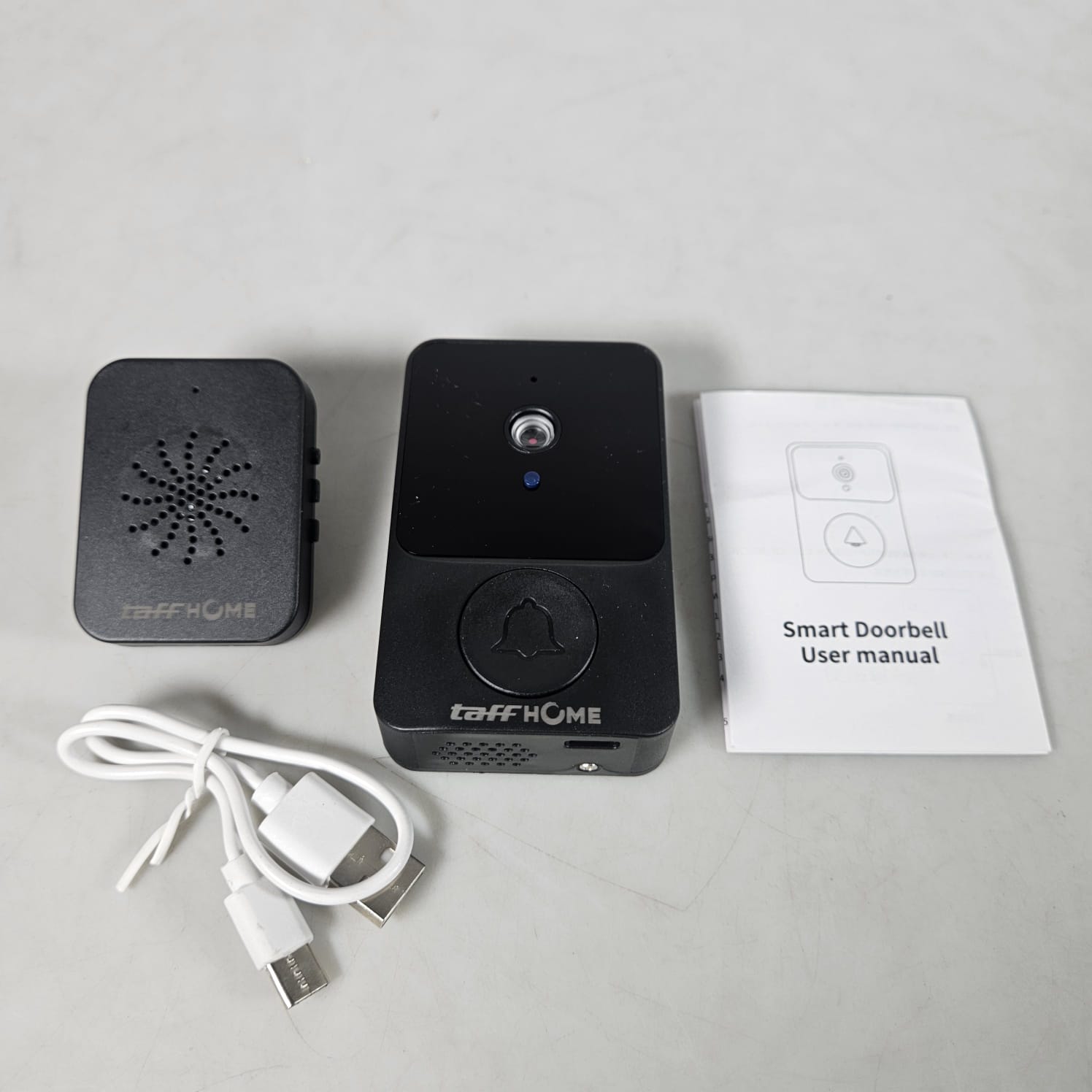 Gambar produk TaffHOME Bel Rumah Wireless Smart HD Voice Changer Doorbell - X9 - 8