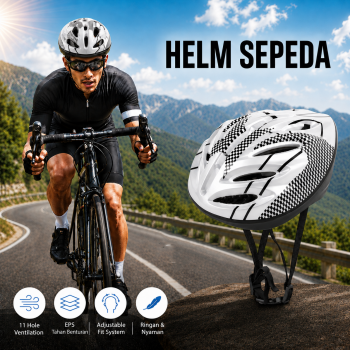 JOCESTYLE Helm Sepeda MTB Road Bike Bicycle Helmet 11 Air Vent - X50