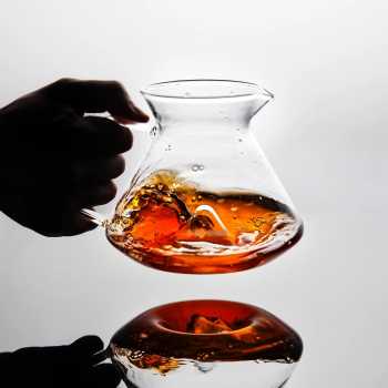 Gambar produk One Two Cups Coffee Server V60 Drip Pour Over Borosilicate Glass 360ml - B-10ML