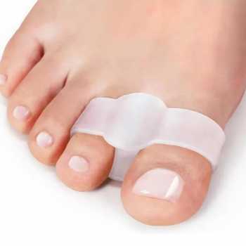 Weln Gel Silikon Pemisah Jari Hallux Valgus Toe Separator 2 PCS - FB15