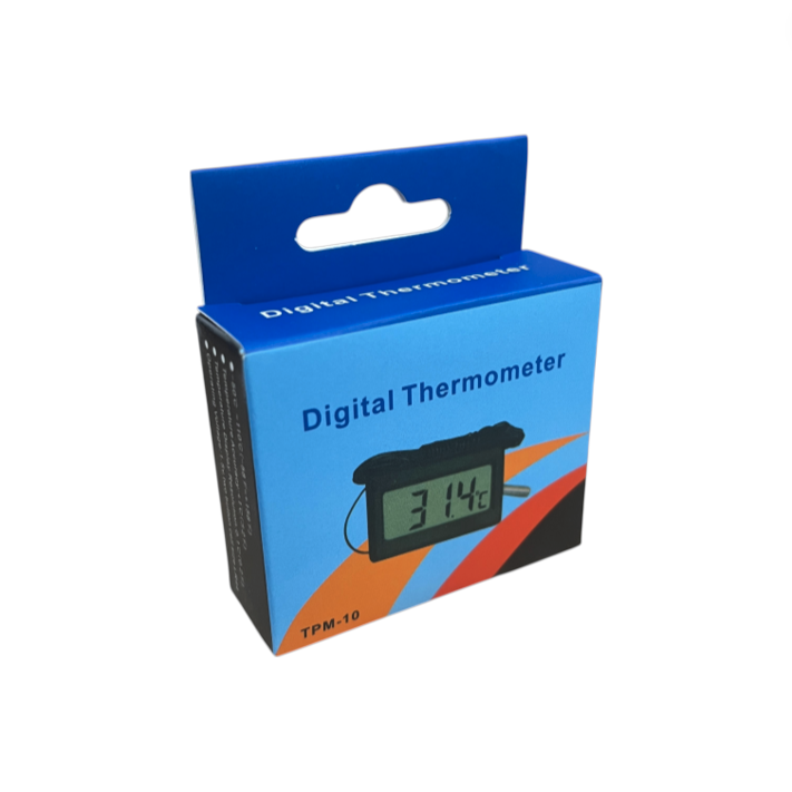Gambar produk Effosola Termometer Digital LCD Akuarium Fish Tank Sensor Kabel 1M - TPM-10 - Kemasan