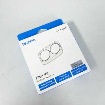 Gambar produk TELESIN Lens Camera Filter DJI Osmo Pocket 4 Pro CPL VND Cool Rose - S5-FLT-86-TDJ - Kemasan