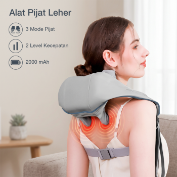 IMONE Alat Pijat Leher Elektrik Terapi Bahu Heating Neck Massager - HJ-188