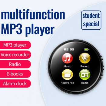 TaffSTUDIO MP3 Digital Audio Player HiFi Voice Record 2 Inch 230mAh - ZY420