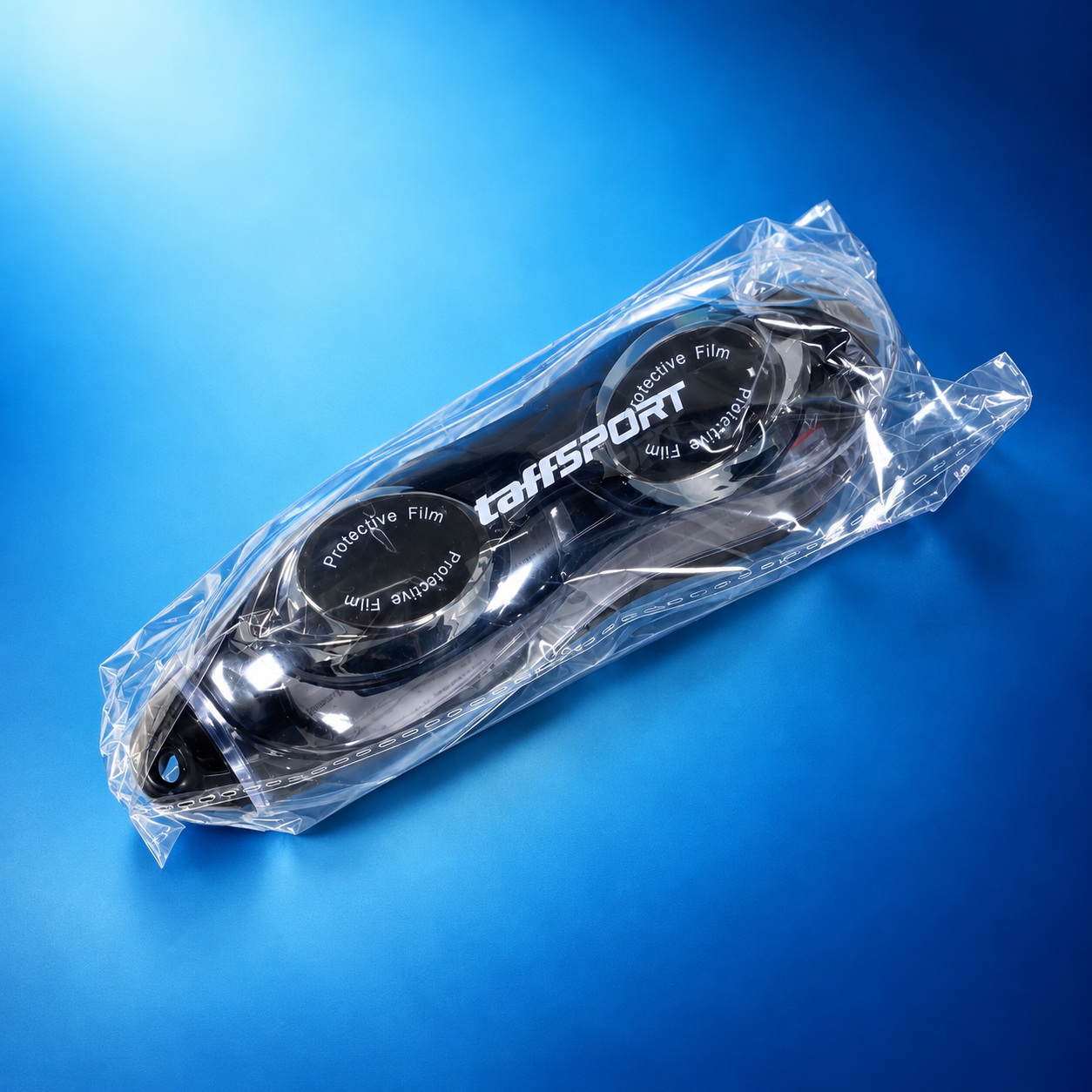 Gambar produk TaffSPORT Kacamata Renang Dewasa Anti Fog UV Protection Wide View - MC-900 - Kemasan