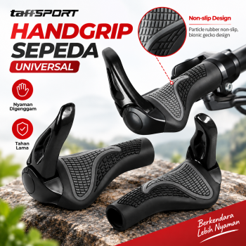 Gambar produk TaffSPORT Handgrip Sepeda Universal Anti Slip Handlebar Grip - BT1001