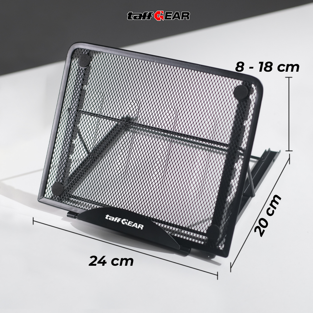 Gambar produk TaffGEAR Stand Laptop Aluminium Dudukan Holder Foldable Portable - IV012 - 6