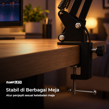 Gambar produk TaffLED Lampu Meja Belajar LED 3 Color 3500-6000K 12W - FX310 - 5