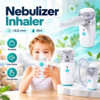 Gambar produk Wantobie Alat Terapi Pernapasan Handheld Nebulizer Inhaler Atomizer - ZH-N3