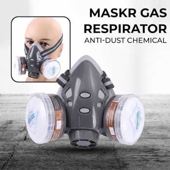 ASL Masker Gas Respirator Lab Mask Anti Virus Half Face 308 Plus - SF02