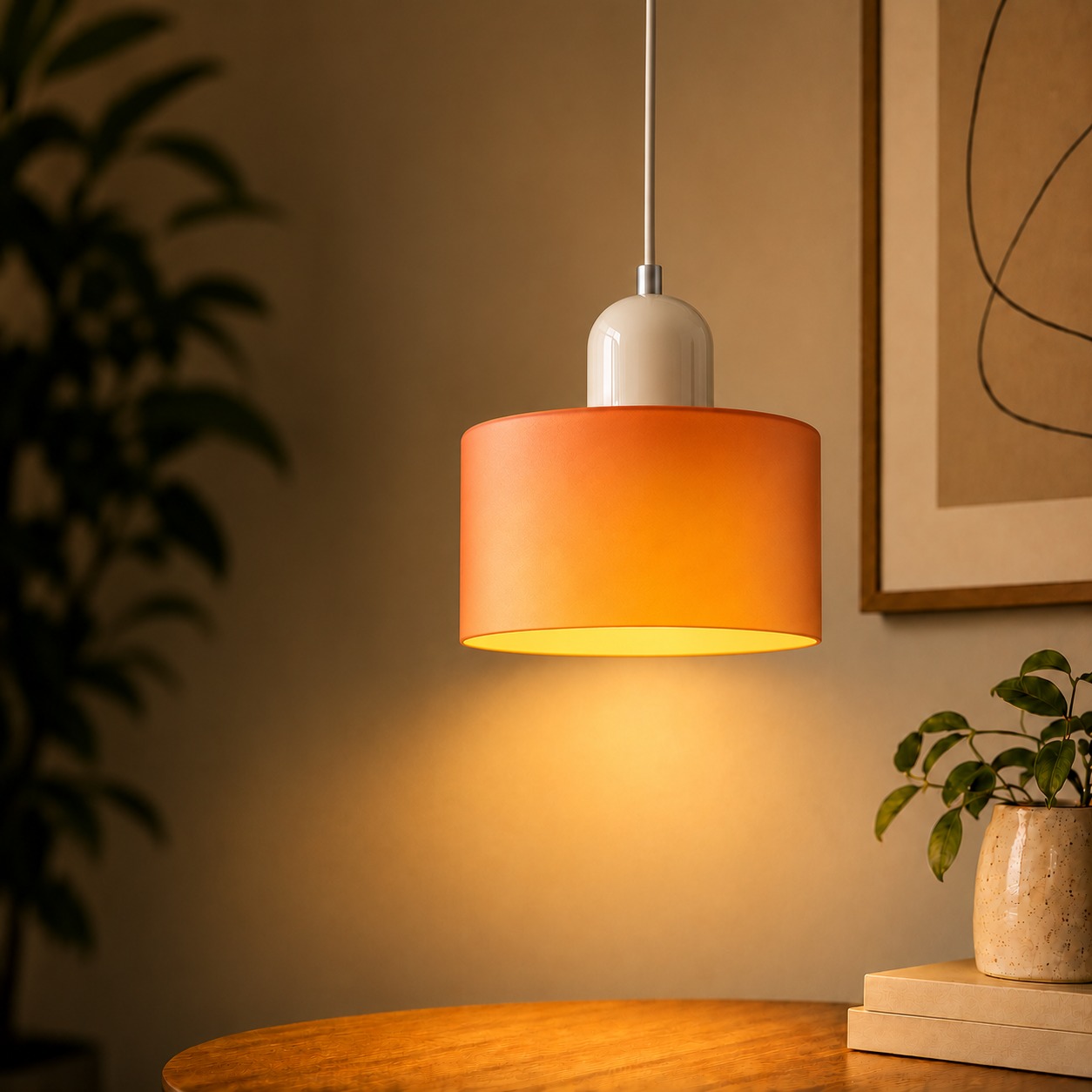 Gambar produk PHYVAL Lampu Gantung Hias Vintage Pendant Light Glass Warm White E27 - BB20 - 1