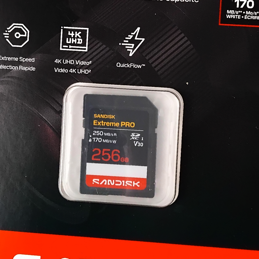 Gambar produk SanDisk Extreme PRO SDXC/HC UHS-I Card U3 V30 4K UHD 250MB/s 256GB - SDSDXXJ - 1