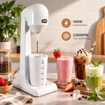 Trieste Mixer Elektrik Pengaduk Pengocok Minuman Otomatis 100W 2300RPM - HSM-705