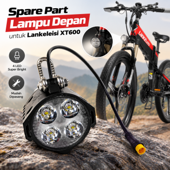 Lankeleisi Spare Part Lampu Depan untuk Lankeleisi XT600
