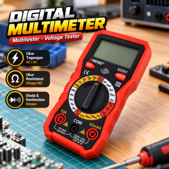 ANENG Digital Multimeter Multitester Voltage Tester with Pen Holder - SZ301