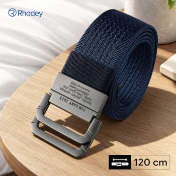 Gambar produk Rhodey Craftman Tali Ikat Pinggang Pria Canvas Buckle Belt - B1030