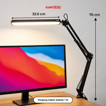 Gambar produk TaffLED Lampu Meja Belajar LED 3 Color 3500-6000K 12W - FX310 - 8