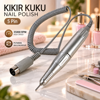 Biutte.co Kikir Kuku Nail Drill Polish Handle Handpiece 5 Pin 35000RPM - ZYD39