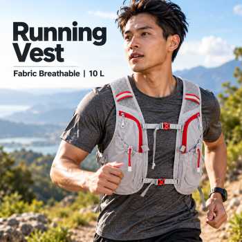 Belity Hydropack Running Vest Trail Marathon Outdoor Hiking 10L - WP475
