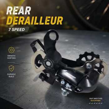 Gambar produk TaffSPORT Rival Rear Derailleur Biycle Sepeda 7 Speed - RD-TX35