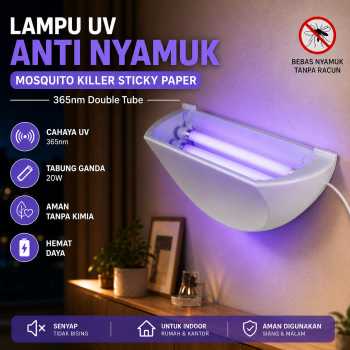 Taffware Lampu UV Anti Nyamuk Mosquito Killer Sticky Paper 365nm - BP-350