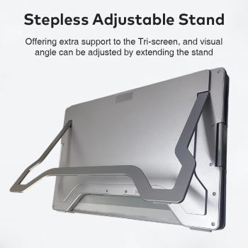 Gambar produk Taffware Portable Monitor Dual Screen 14 Inch IPS FHD 60Hz USB Type C - S688 - 4