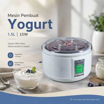 Gambar produk DMWD Mesin Pembuat Yogurt Maker Electric Automatic Machine 1.5L 15W - DM145