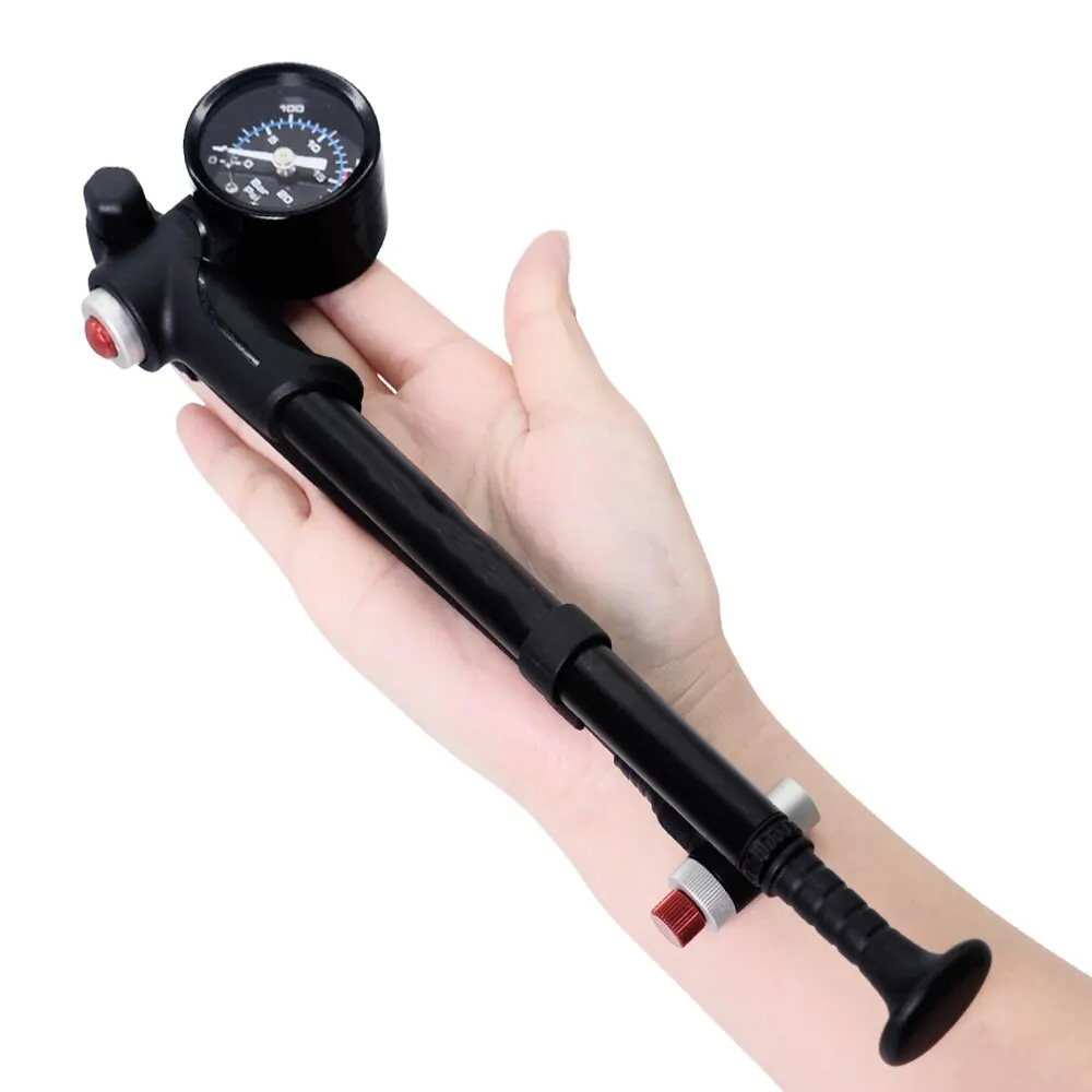 Gambar produk GEWA Pompa Ban Sepeda Manual Portable Mini Air Compressor 300 PSI - PP05 - 4