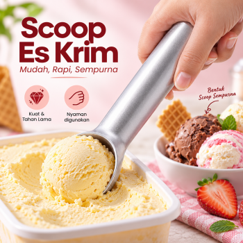 Gambar produk TOPINCN Sendok Scoop Es Krim Ice Cream Gula Kopi Anti Freeze - O337
