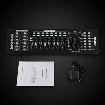 Gambar produk SHEHDS Mixer Lampu Stage Lighting Controller DMX Console DJ 192CH - SHE-DMX512 - 5