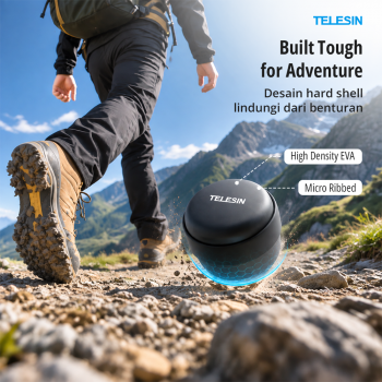 Gambar produk TELESIN Lens Filter Storage Case Action Camera Hard Shell 6 Slot - S6-PRC-17 - 1