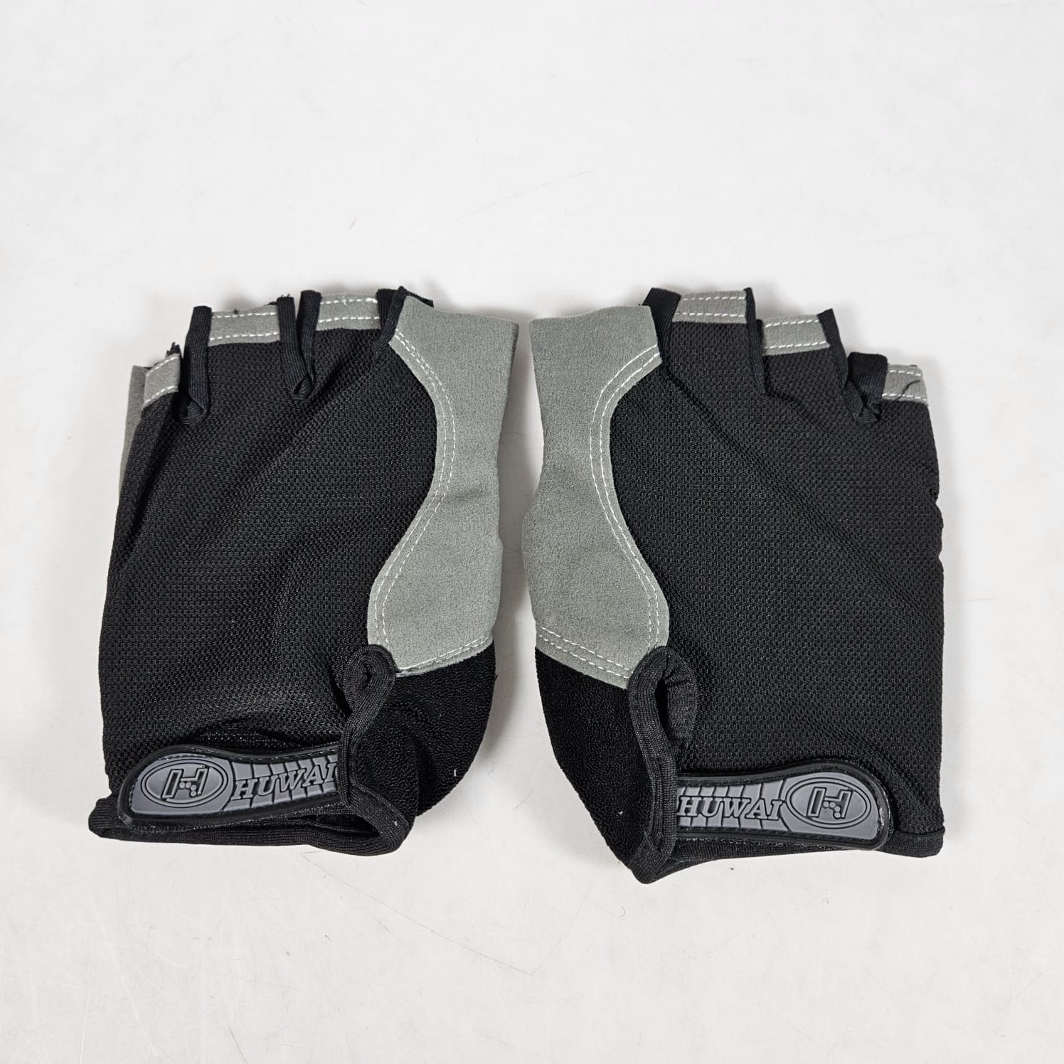 Gambar produk HUWAI Sarung Tangan Sepeda Gym Half Finger Gloves Breathable M - TS-20 - 2