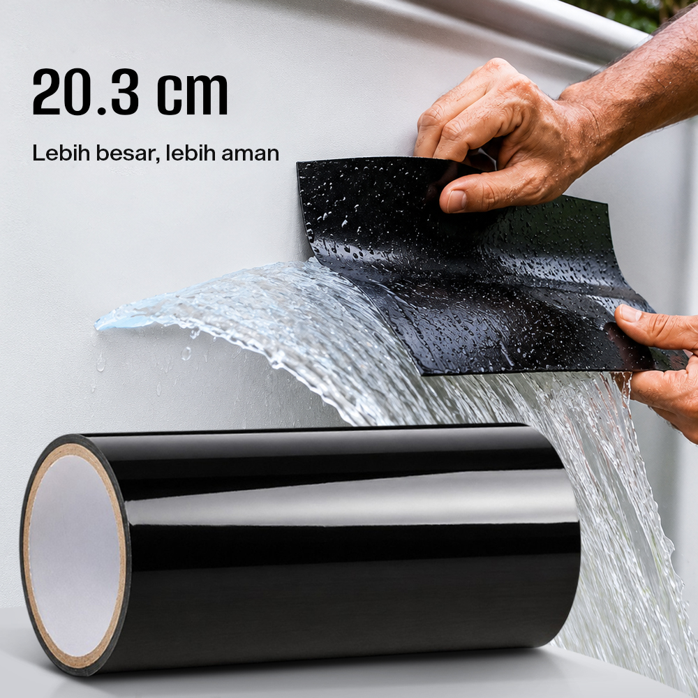 Gambar produk Yijian Lakban Anti Bocor Waterproof Super Strong Leak Repair Tape 20.3x152cm - FL331 - 3