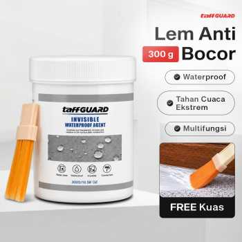 TaffGUARD Lem Anti Bocor Rembes Waterproof Coating 300g with Brush - JS013