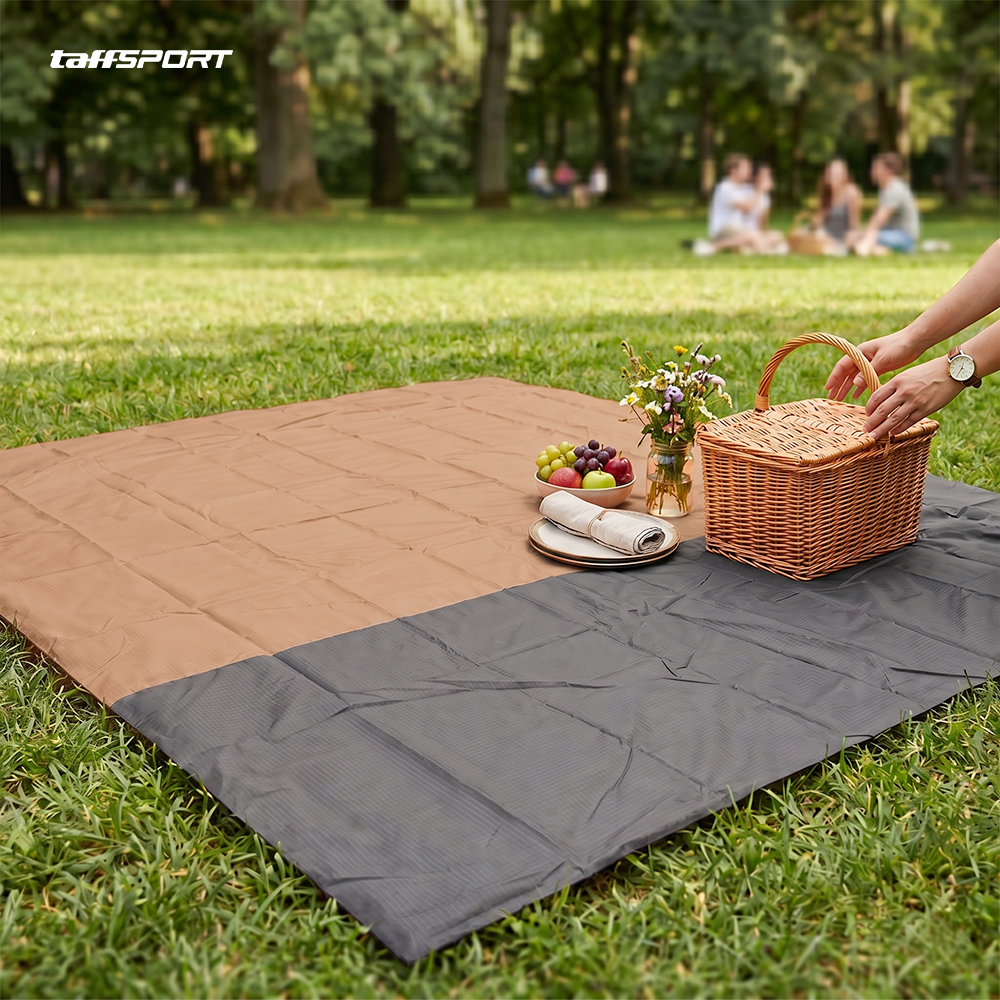 Gambar produk TaffSPORT Tikar Lipat Matras Camping Piknik Outdoor Waterproof Mat 2x2.1M - FS-008 - 6