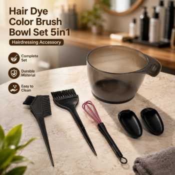 Gambar produk Biutte.co Hair Dye Color Brush Bowl Set 5in1 Hairdressing Accessory - ME51