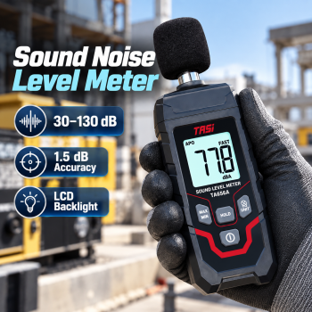 TASI Sound Noise Level Meter Digital Alat Pengukur Suara 30-130dB - TA656A