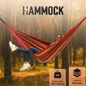Gambar produk Hammock Tempat Tidur Gantung Double Thick Canvas - JS426
