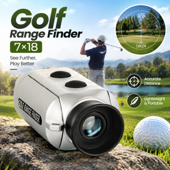 Gambar produk ADVANTAGE Teropong Golf Range Finder Telescope Outdoor 7x18 - AD-964