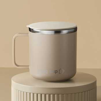ATORSE Gelas Tumbler Kopi Insulated Double Layer Stainless 400ml - BC150