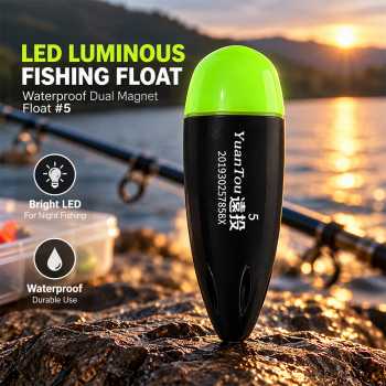 TA Lampu Pelampung Pancing LED Luminous Waterproof Dual Magnet Float - Q0146