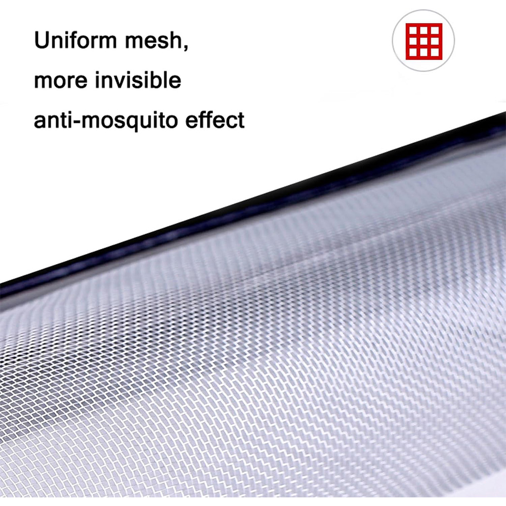 Gambar produk TaffHOME Kasa Nyamuk Jaring Jendela DIY Mosquito Net Mesh Velcro 120x150cm - AW20 - 2