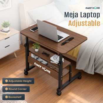 TaffHOME Meja Laptop Adjustable Portable Working Desk 3 Layer 60x40cm - ND04