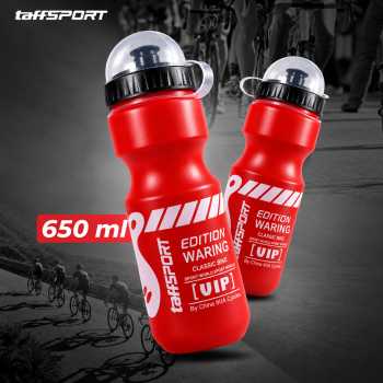 TaffSPORT Discovery Botol Minum Sepeda Olahraga HDPE Dust Cover 650ml - 3026