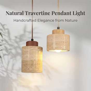 Wab Lampu Gantung Hias Japanese Yellow Stone Pendant Lights 3 Color - A803