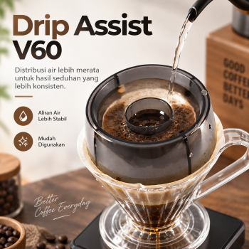 Gambar produk DUOLVQI Drip Assist V60 Manual Brew Coffee Filter Injection - DQ-11